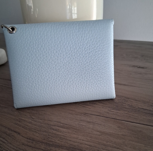 DUYP TOGO LEATHER MINI ENVELOPE BAG CHARM CARD HOLDER - Picture 3 of 5